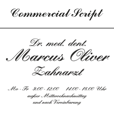 Commercial Script