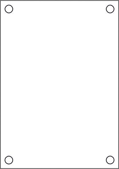 GALERIE-Laserdruck-Folien DIN A4 klar vorgestanzt 210 x 297 mm, DIN A4