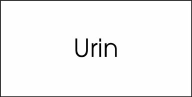 Typ Beta 135 x 68 mm Urin