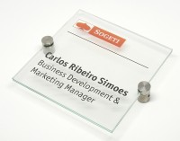 Vorschau: Glas-Türschild INOXO-K 149 x 149 mm Vorschau: Glas-Türschild INOXO-K 149 x 149 mm