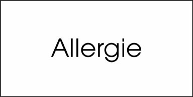 Typ Beta 135 x 68 mm Allergie