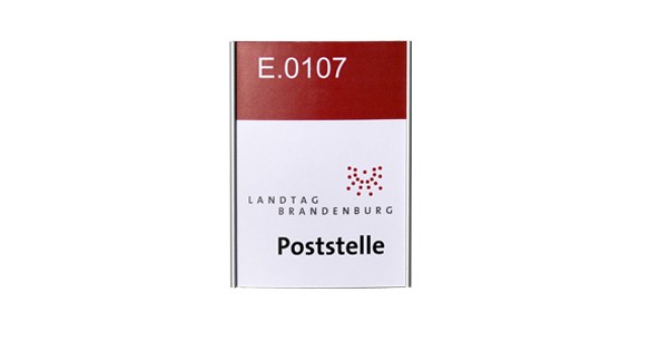 Türschild CISclic 110 x 148 mm (BxH)