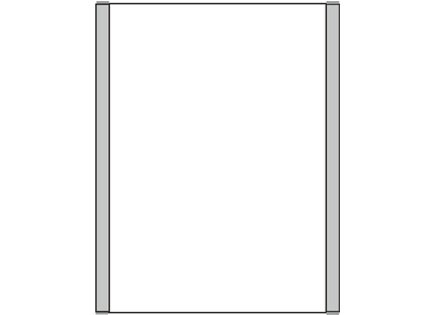 Türschild KLASSIK 162 x 210 mm (BxH) A5 hoch