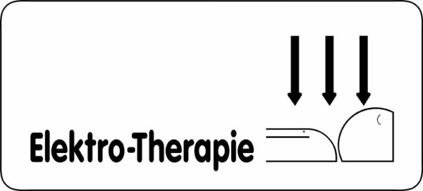 Typ Delta 300 x 135 mm Elektro-Therapie