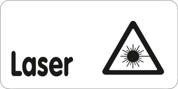 Typ Delta 250 x 125 mm Laser Logo schwarz