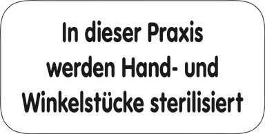 Typ Delta 135 x 68 mm In dieser Praxis...