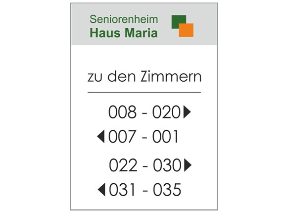 Türschild NIRO.clic 213 x 299 mm, A4 (hoch oder quer)