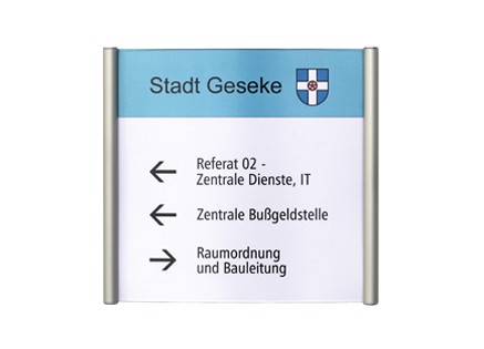 Türschild CIS.n 163 x 148,5 mm (B x H)