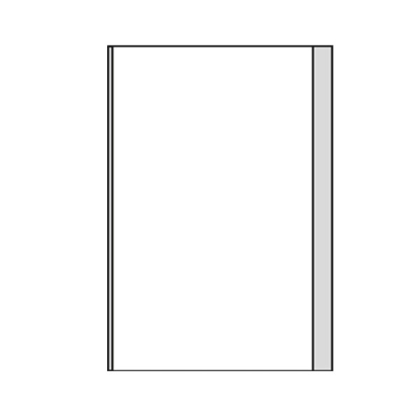 Türschild KRISTALLINO.w-ESG 110 x 170 mm (BxH) hoch oder quer