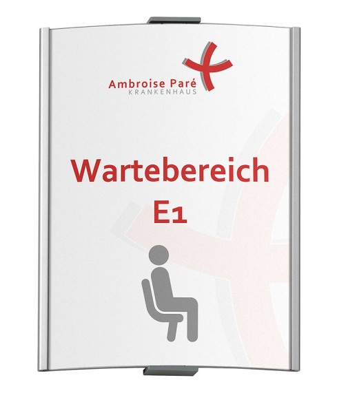 Türschild FRANKFURT 155 x 210 mm (BxH) A5 hoch