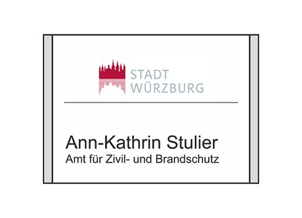 Türschild KRISTALLINO.s-ESG 216 x 148,5 mm (BxH) A5 quer