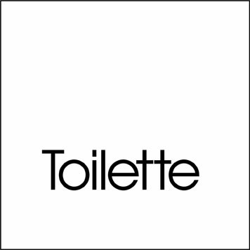 Typ Beta 125x125 mm Toilette