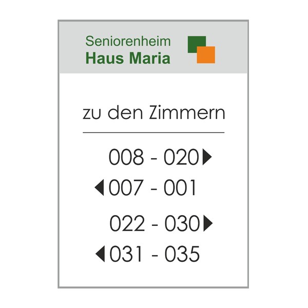 Infoschild FORMO.flach 213,5 x 300,5 mm A4 hoch