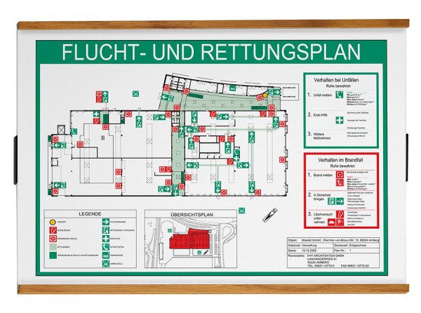 Türschild LMH 39 OSLO-Essential Eiche DIN A3 quer 420 x 309 mm (BxH)